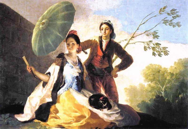Francisco de Goya The Parasol Germany oil painting art